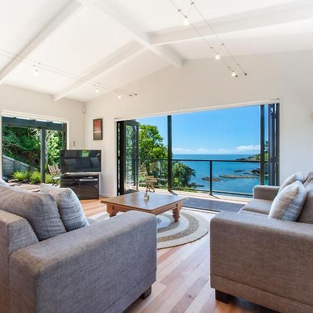 Beachfront Enclosure Bay - Waiheke Unlimited Oneroa Exterior foto