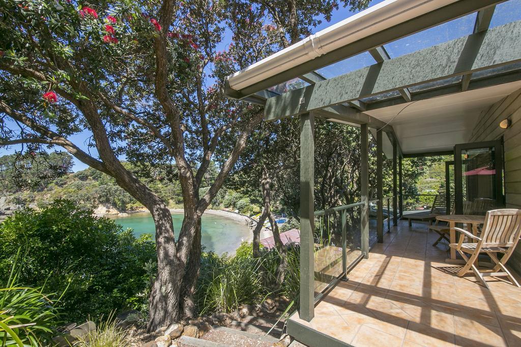 Beachfront Enclosure Bay - Waiheke Unlimited Oneroa Exterior foto
