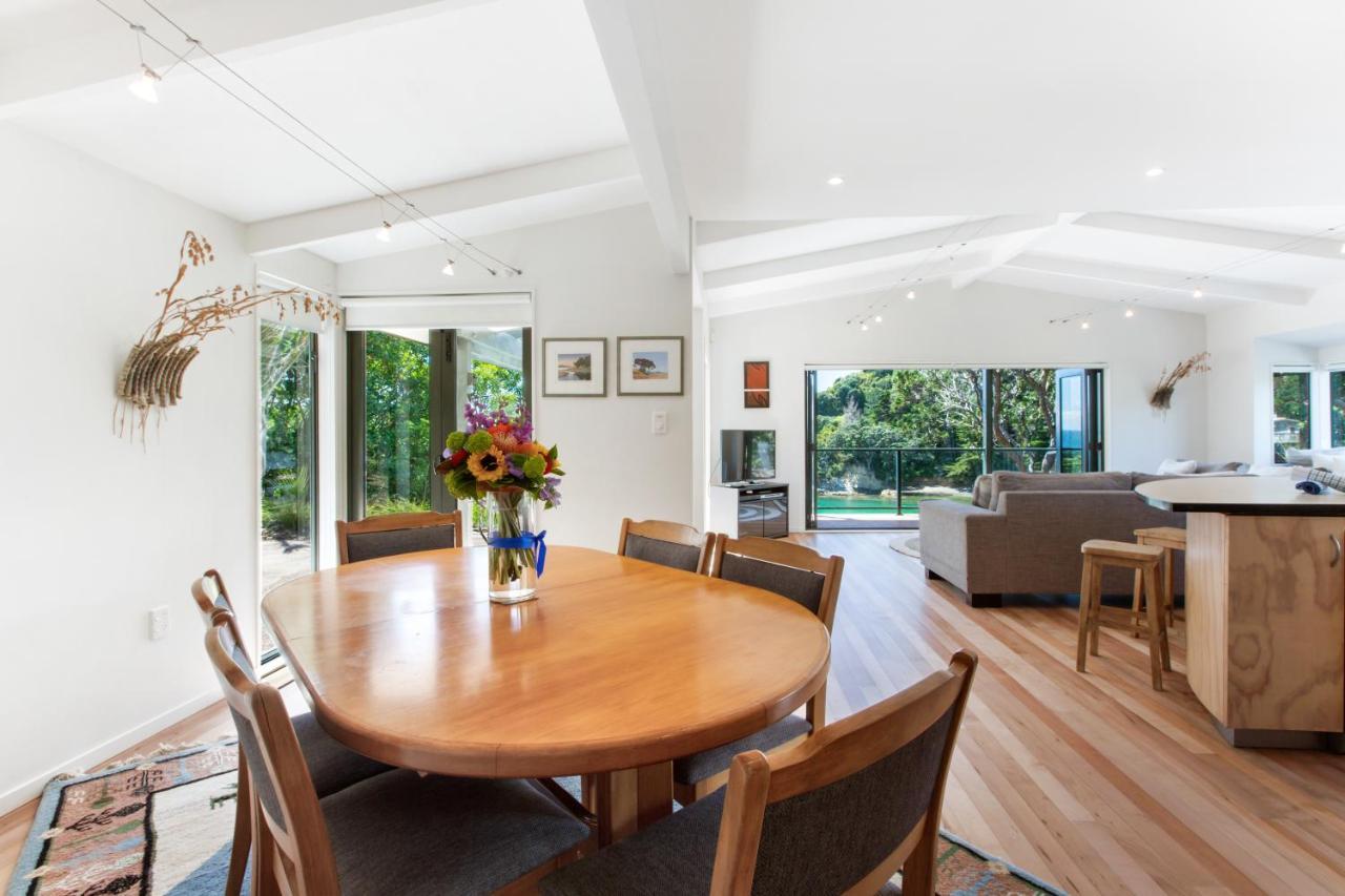 Beachfront Enclosure Bay - Waiheke Unlimited Oneroa Exterior foto