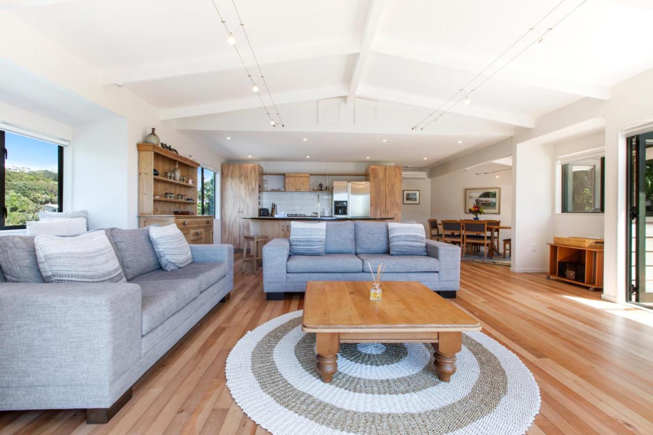 Beachfront Enclosure Bay - Waiheke Unlimited Oneroa Exterior foto